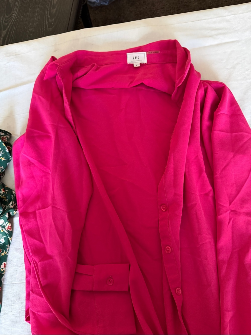 Charlotte Russe Hot Pink Lightweight Blazer Jacket